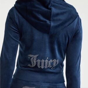 Juicy Couture Regal Blue Velour Tracksuit